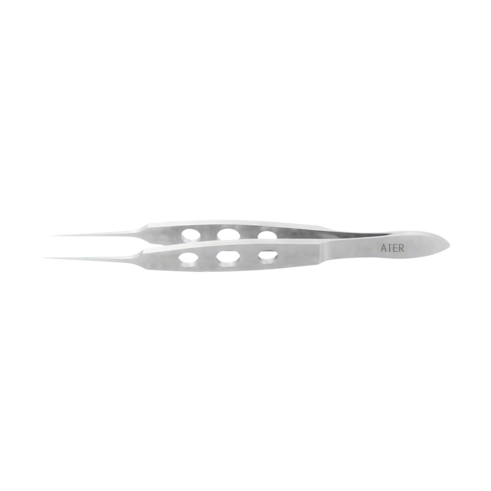 KẸP BUỘC CHỈ (PLATFORM THẲNG DÀI, BỀ RỘNG ĐẦU 0.3 MM) – TYING FORCEPS