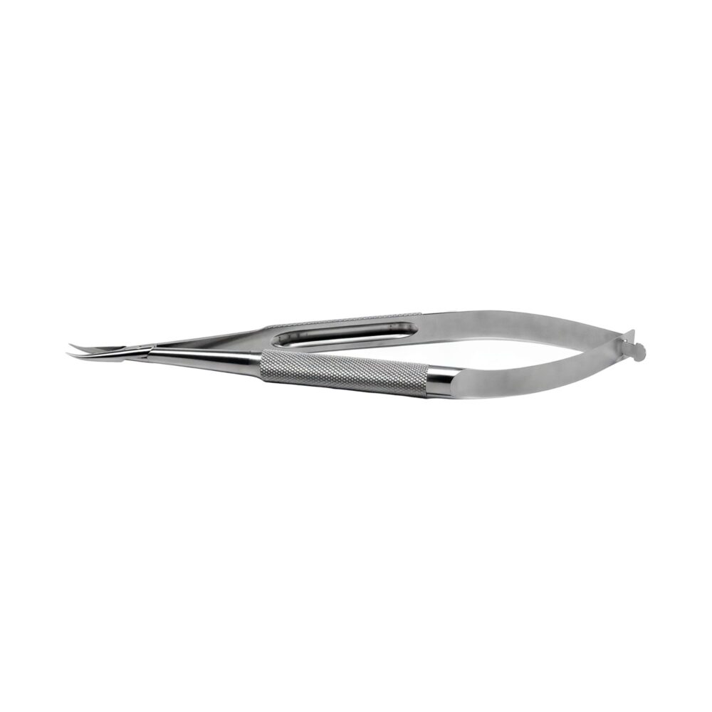 KÌM MANG KIM (CÁN TRÒN ĐẦU CONG) – CURVED NEEDLE HOLDER (WITH LOCK)