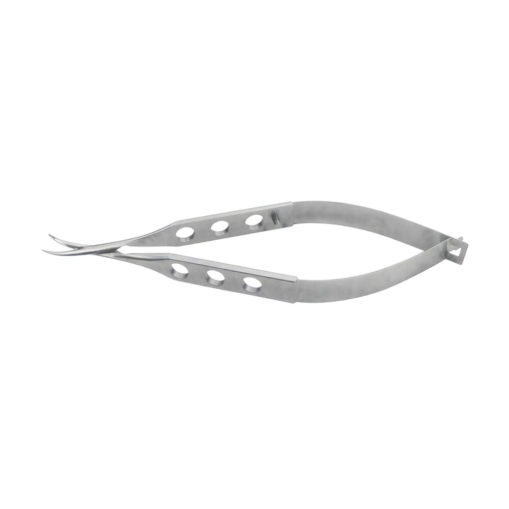 KÉO VANNAS (LƯỠI CONG, ĐẦU TÙ) – CASTROVIEJO CURVED SCISSORS
