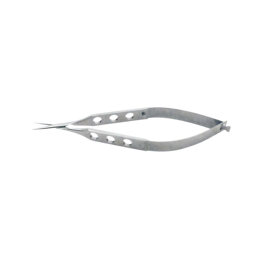 KÉO VANNAS (LƯỠI THẲNG, ĐẦU TÙ) – CASTROVIEJO STRAIGHT SCISSORS