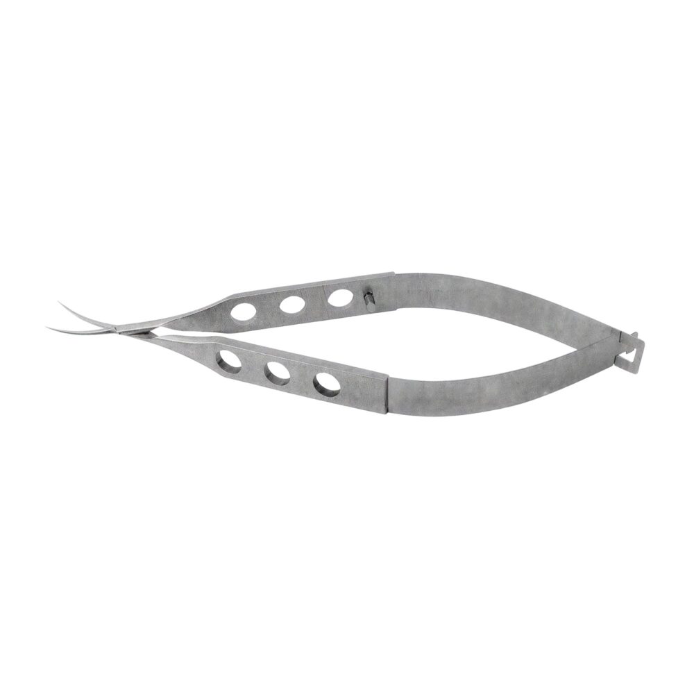KÉO CẮT BAO (ĐẦU NHỌN CONG, LƯỠI DÀI 16 MM) – VANNAS CAPSULOTOMY SCISSORS