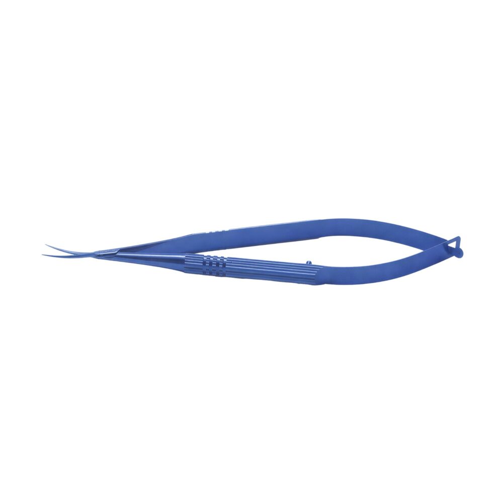 KÉO CẮT BAO (ĐẦU NHỌN CONG, LƯỠI DÀI 16 MM) – VANNAS CAPSULOTOMY SCISSORS